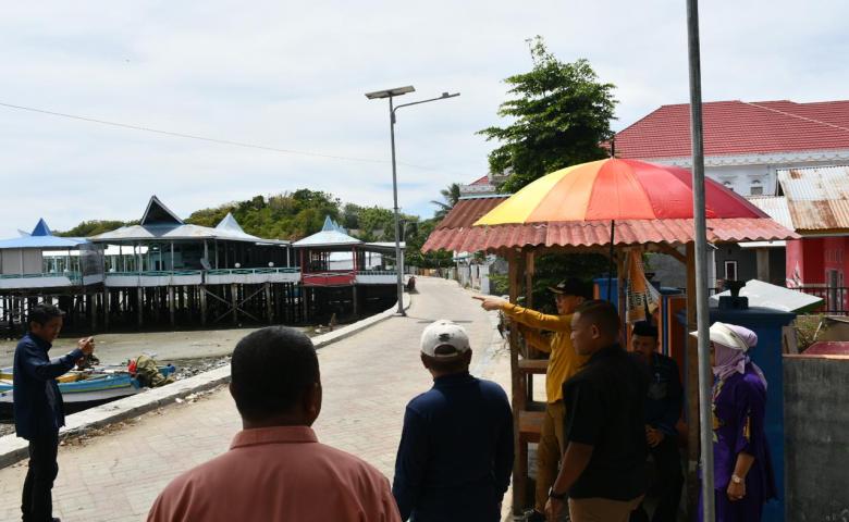 Wabup Lahmuddin Tinjau Lokasi Pengembangan KNMP